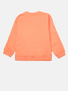 PIPIN Girls Full Sleeve Sweat Shirt Placement Print Cotton Flamingo - De Moza