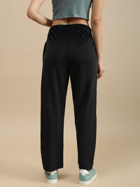 De Moza Women Casual Pants Black