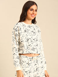 Sweatshirt-Cream - De Moza