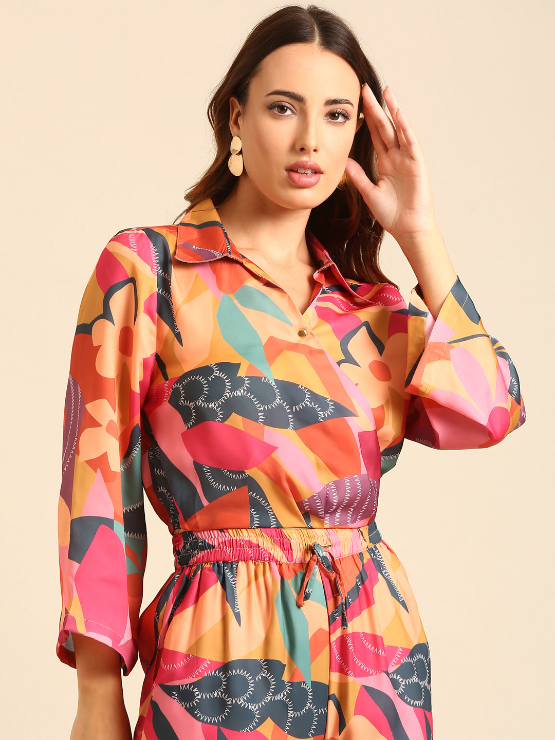 Top All Over Print-Multi - De Moza