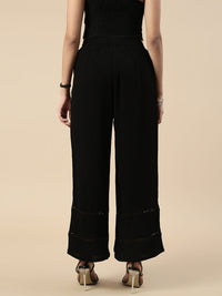 Casual Palazzo-Black