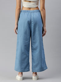 De Moza Women Culottes Ice Blue