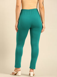 Women's Needle Pants Sea Green - De Moza
