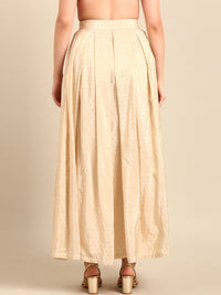 Skirt Jacquard-Offwhite - De Moza