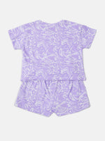 PIPIN Girls Co-ord Set Lilac
