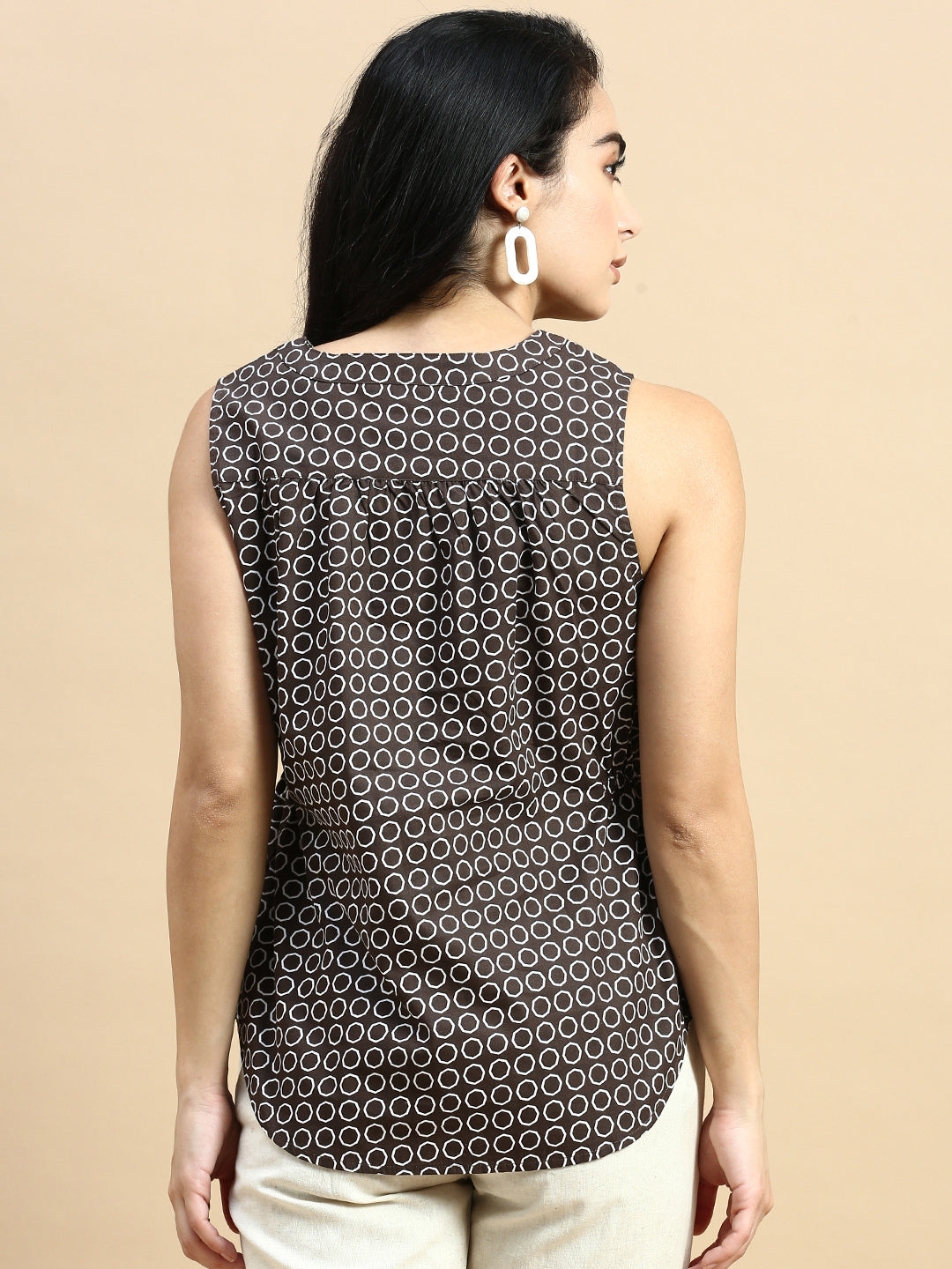 Top-Brown - De Moza