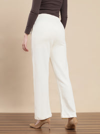 De Moza Women Casual Pants Cream