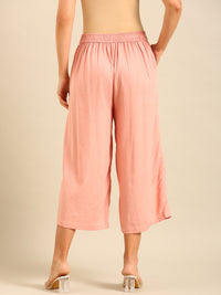Tie Up Culottes-Dusty Pink - De Moza