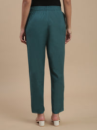 De Moza Women Cotton Lace Pants - De Moza