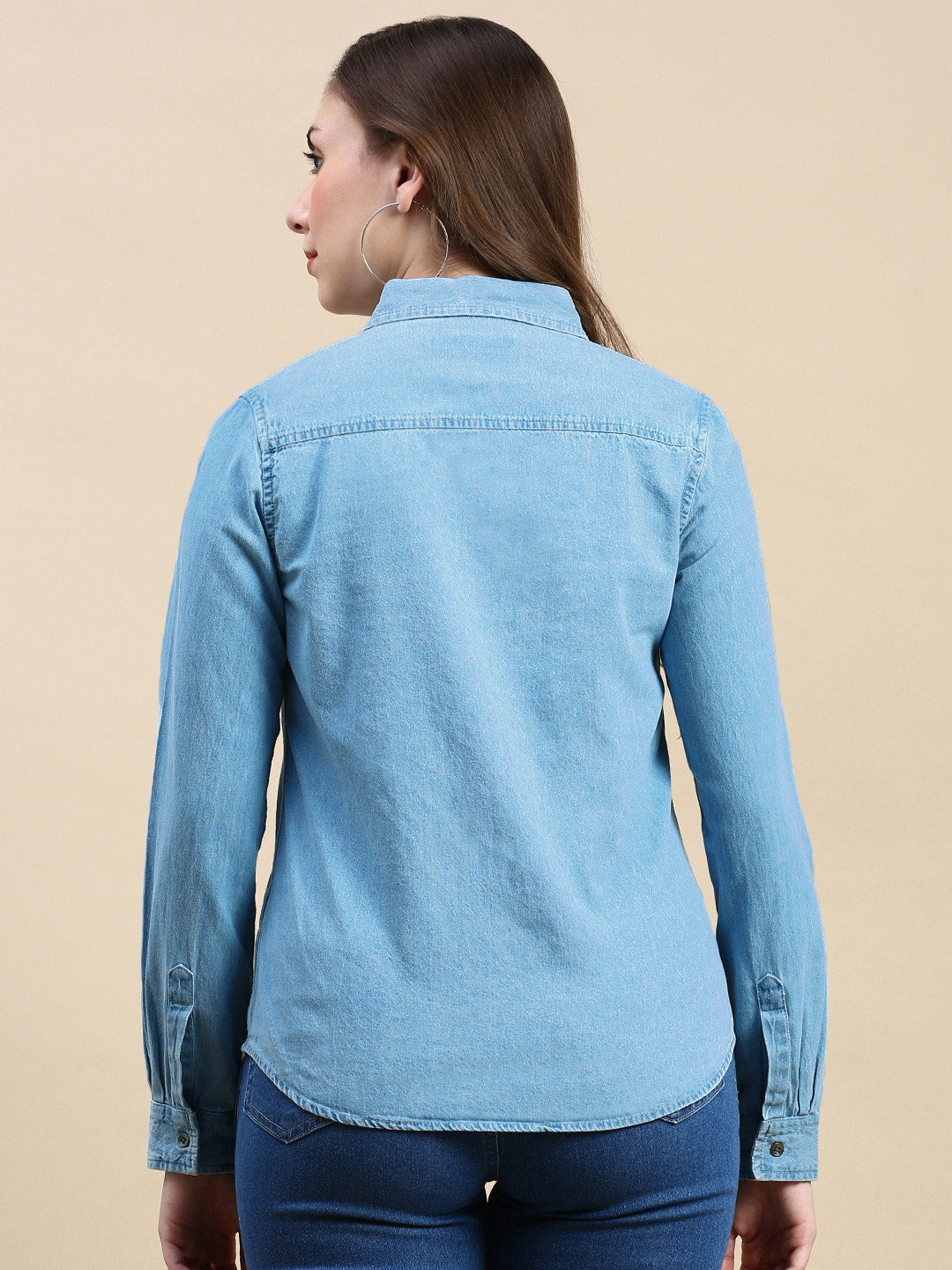 Shirt-Ice Blue - De Moza