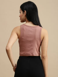 De Moza Women Casual Top Mocha Mousse