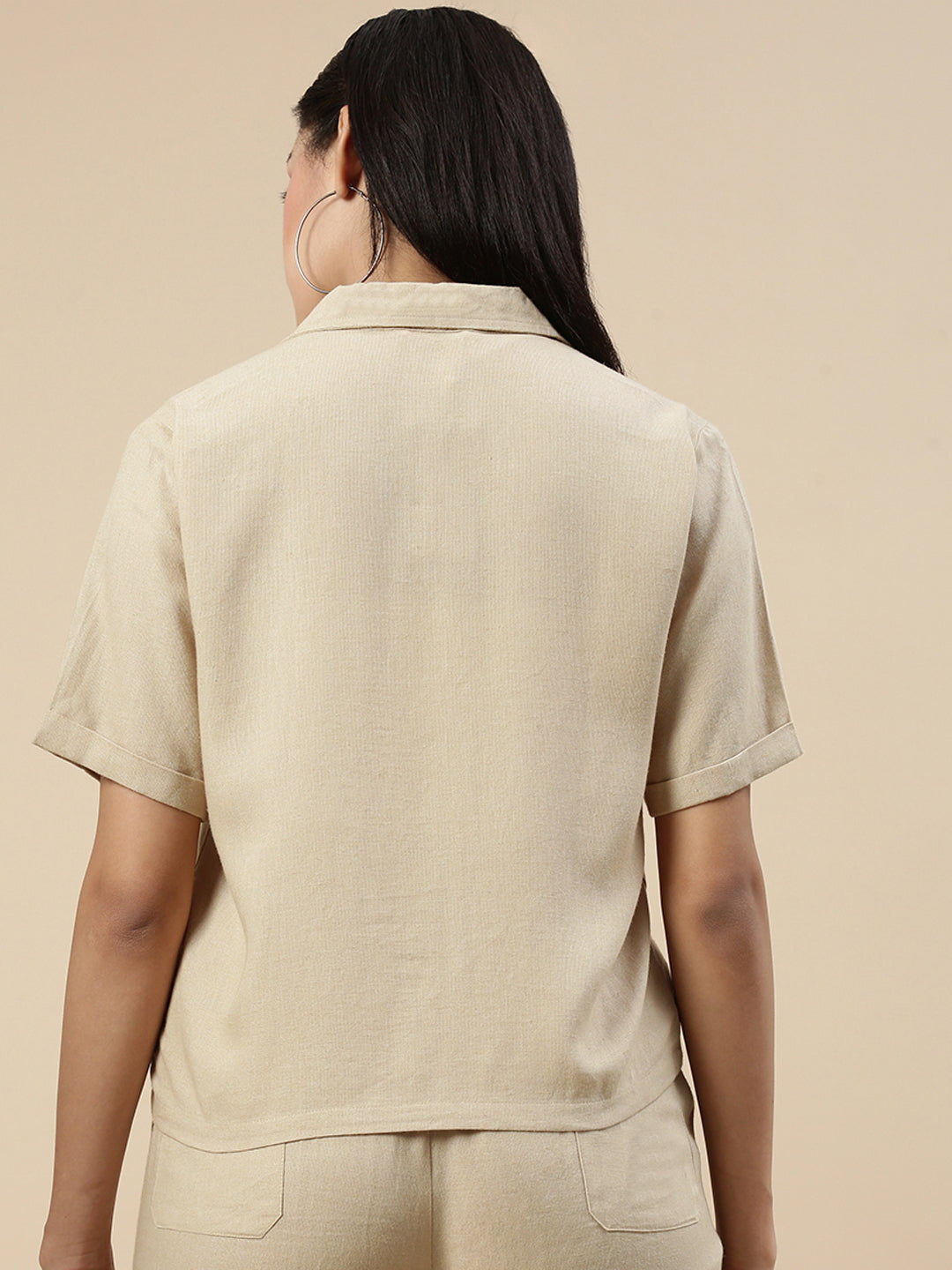 Casual Top-Light Beige