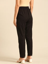 Straight Pant-Black - De Moza