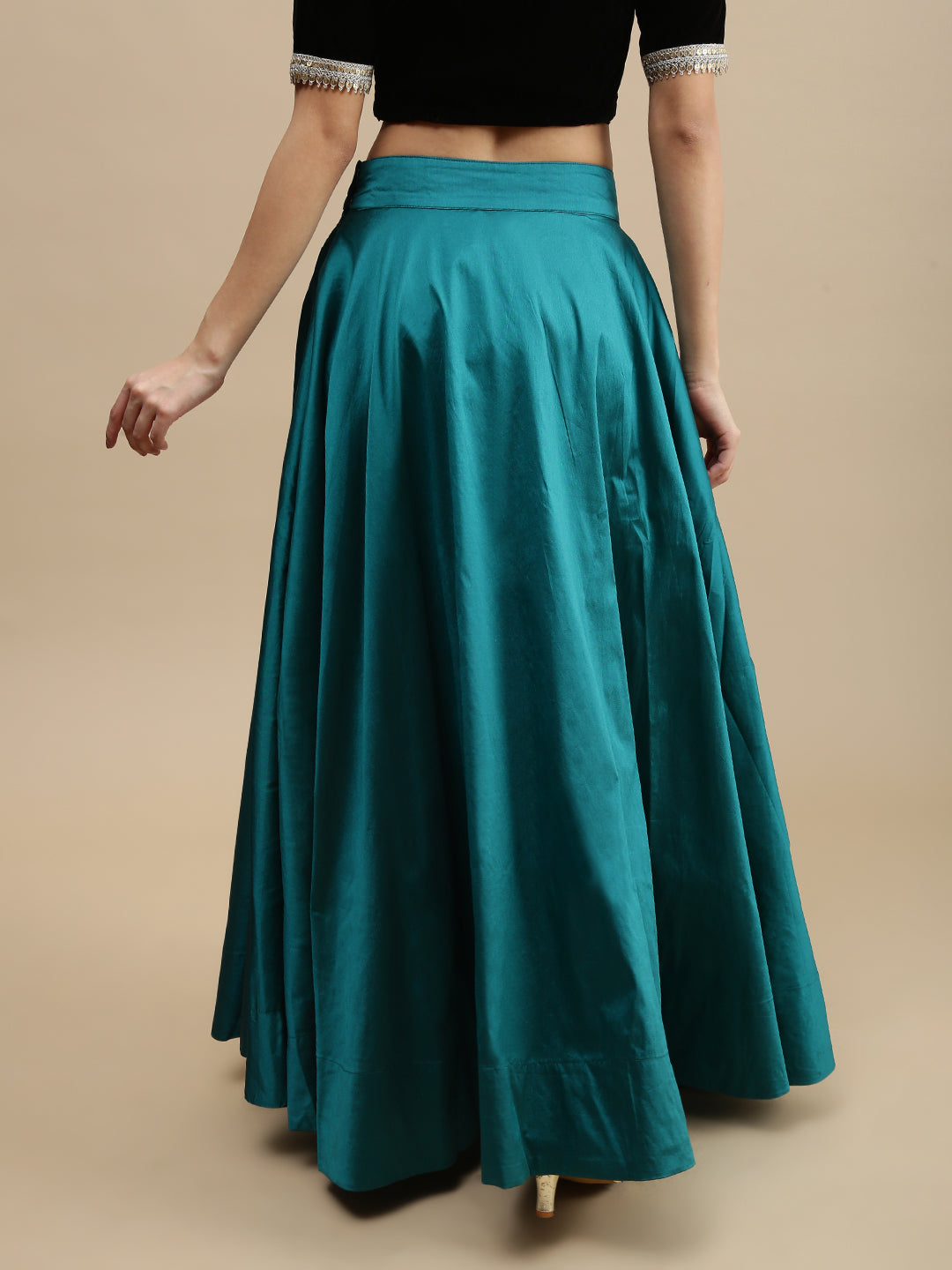 Women's Skirt Bottle Green