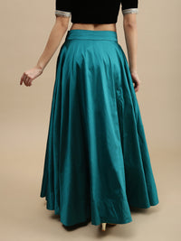 Women's Skirt Bottle Green
