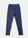 De Moza Girls Solid Jegging Navy Blue