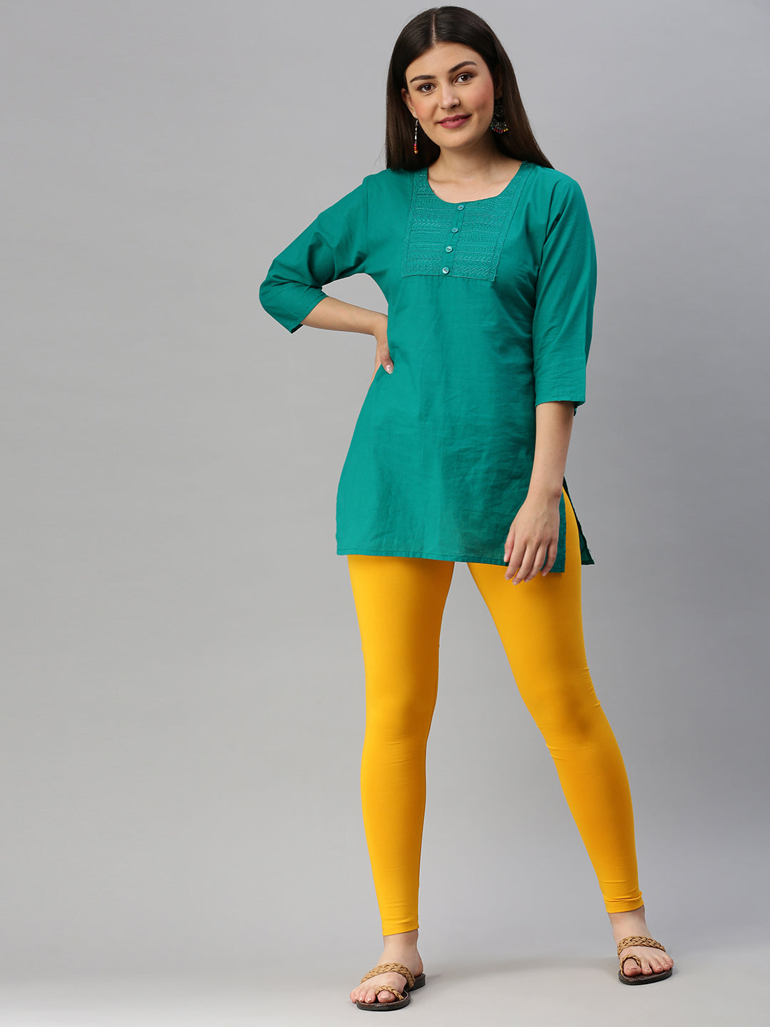 Yellow Kurtis - Buy Latest Yellow Kurti Designs Online At Mirraw