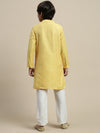 PIPIN Boys Kurta Yellow