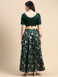 De Moza Women's Skirt Deep Green