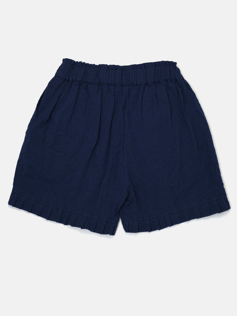 PIPIN Girls Shorts Navy Blue