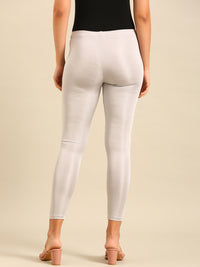 Shimmer Leggings-Silver - De Moza