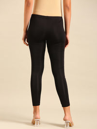 Shimmer Leggings-Black - De Moza