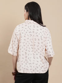 De Moza Women Casual Top Light Beige