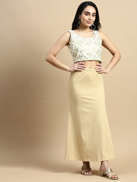 Saree Shapewear-Beige - De Moza