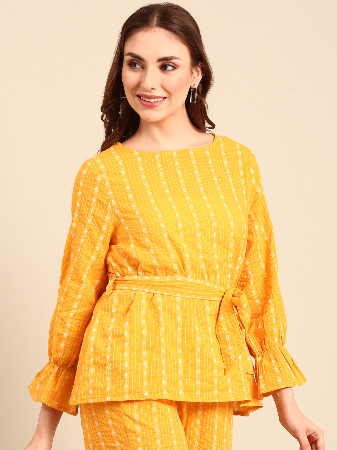 Tunic Top-Mustard - De Moza