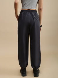 De Moza Women Casual Pants Dark Grey