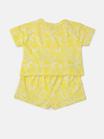 PIPIN Girls Co-ord Set Yellow