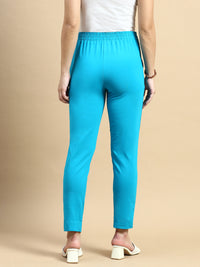 Super Stretch Kurti Pant-Teal - De Moza