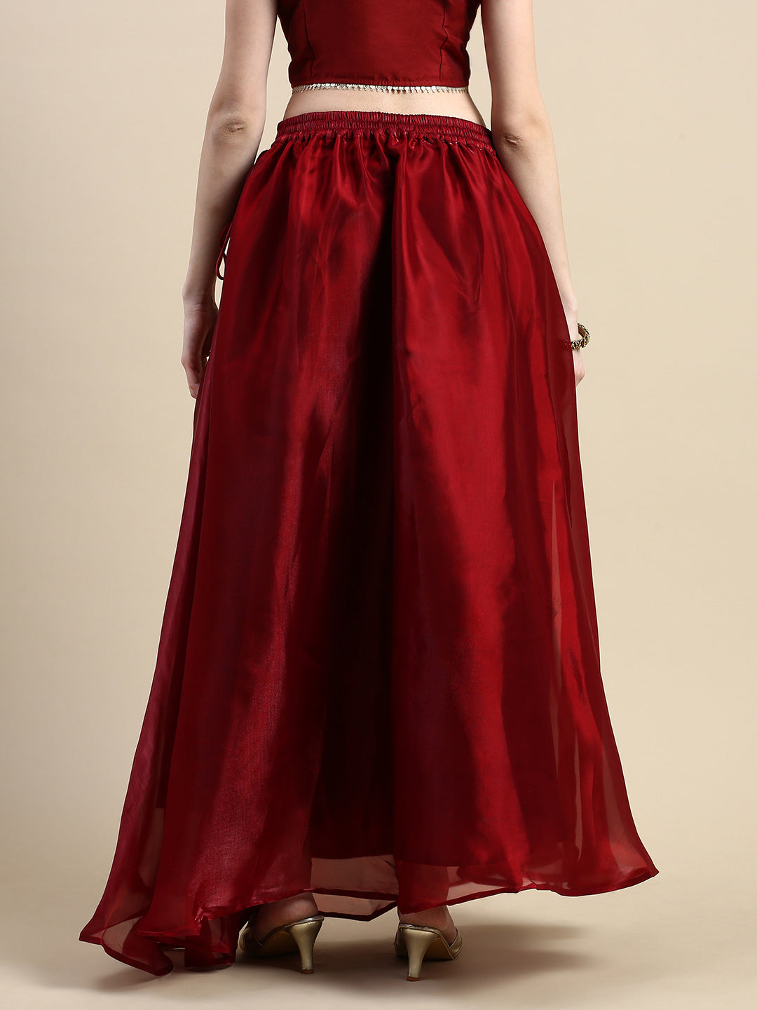 Skirt-Ruby Red - De Moza