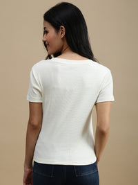 De Moza Women Casual Top Marsh Mallow