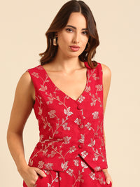 Jacket-Fuchsia - De Moza