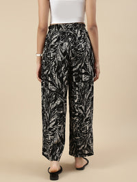 Co-ord Set (Top & Palazzo) - Black