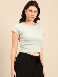 Kimono Sleeve Top-Sea Green (Copy) - De Moza