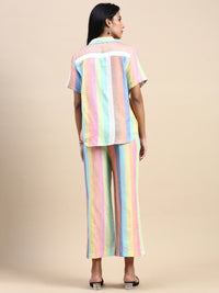 De Moza Women's Casual Palazzo Multi - De Moza