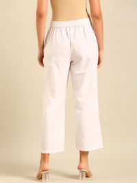 Casual Palazzo-White - De Moza