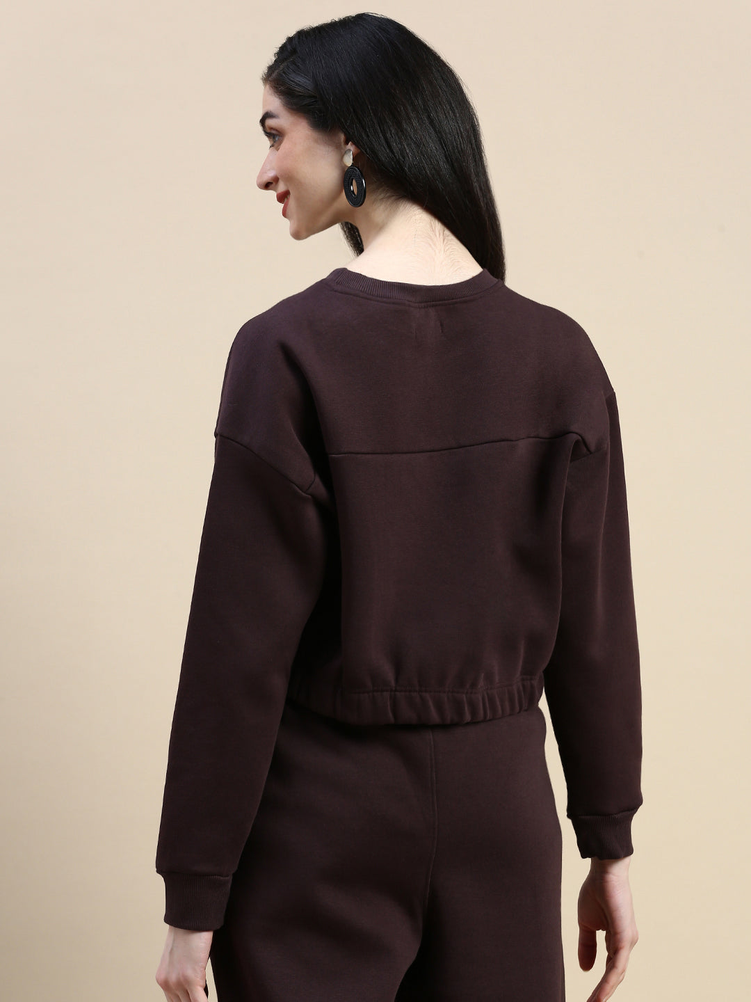 Sweatshirt-Brown - De Moza