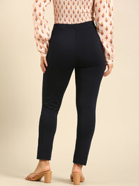 Kurti Pant-Dark Navy Blue - De Moza