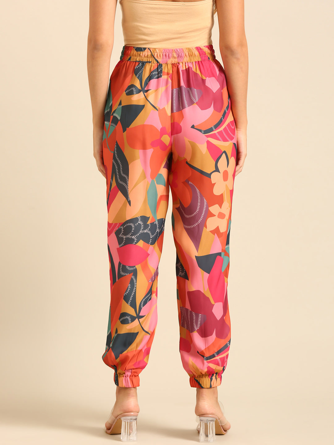 Co-Ord Set (Casual Top & Jogger)-Multi - De Moza