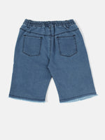 PIPIN Girls Denim Shorts Dark Blue