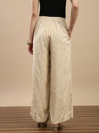 Co-ord Set (Top & Palazzo) - Beige