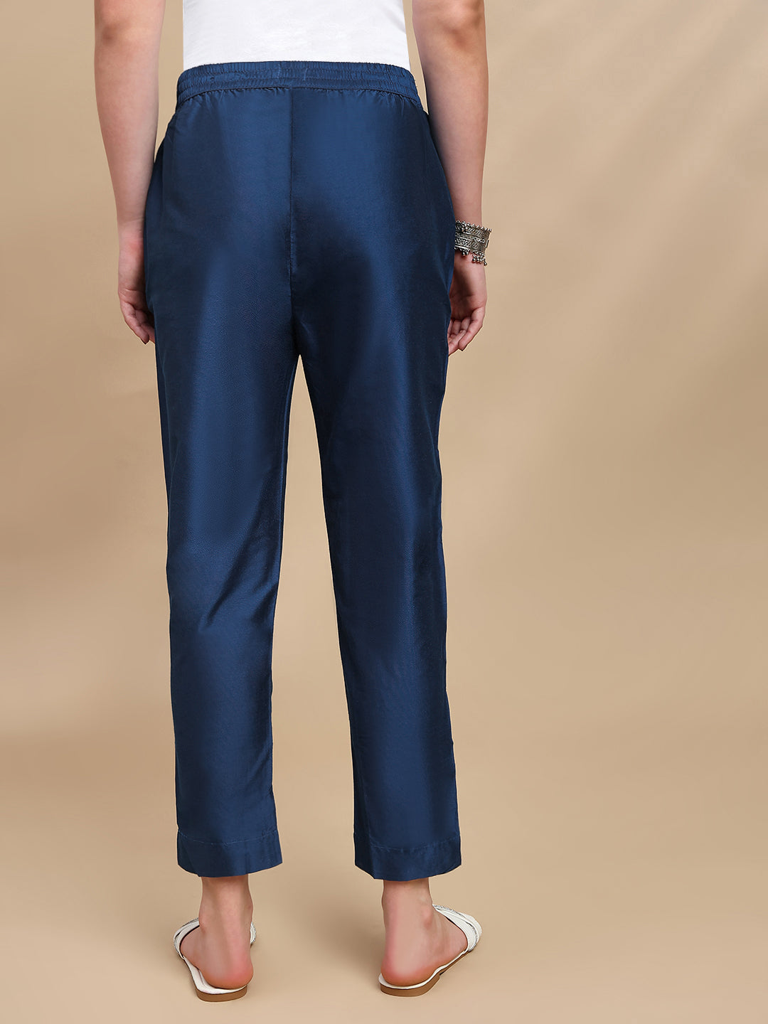 De Moza Women Casual Pants Royal Blue - De Moza