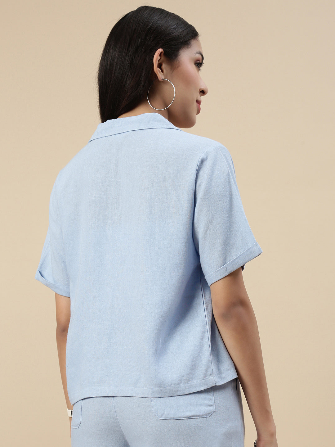 Casual Top-Jeans Blue