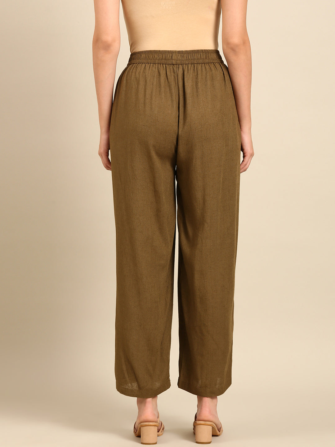 Palazzo-Olive Green - De Moza