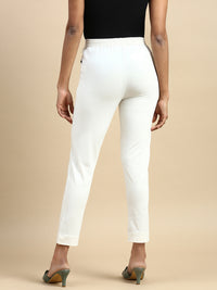 Super Stretch Kurti Pant-Offwhite - De Moza