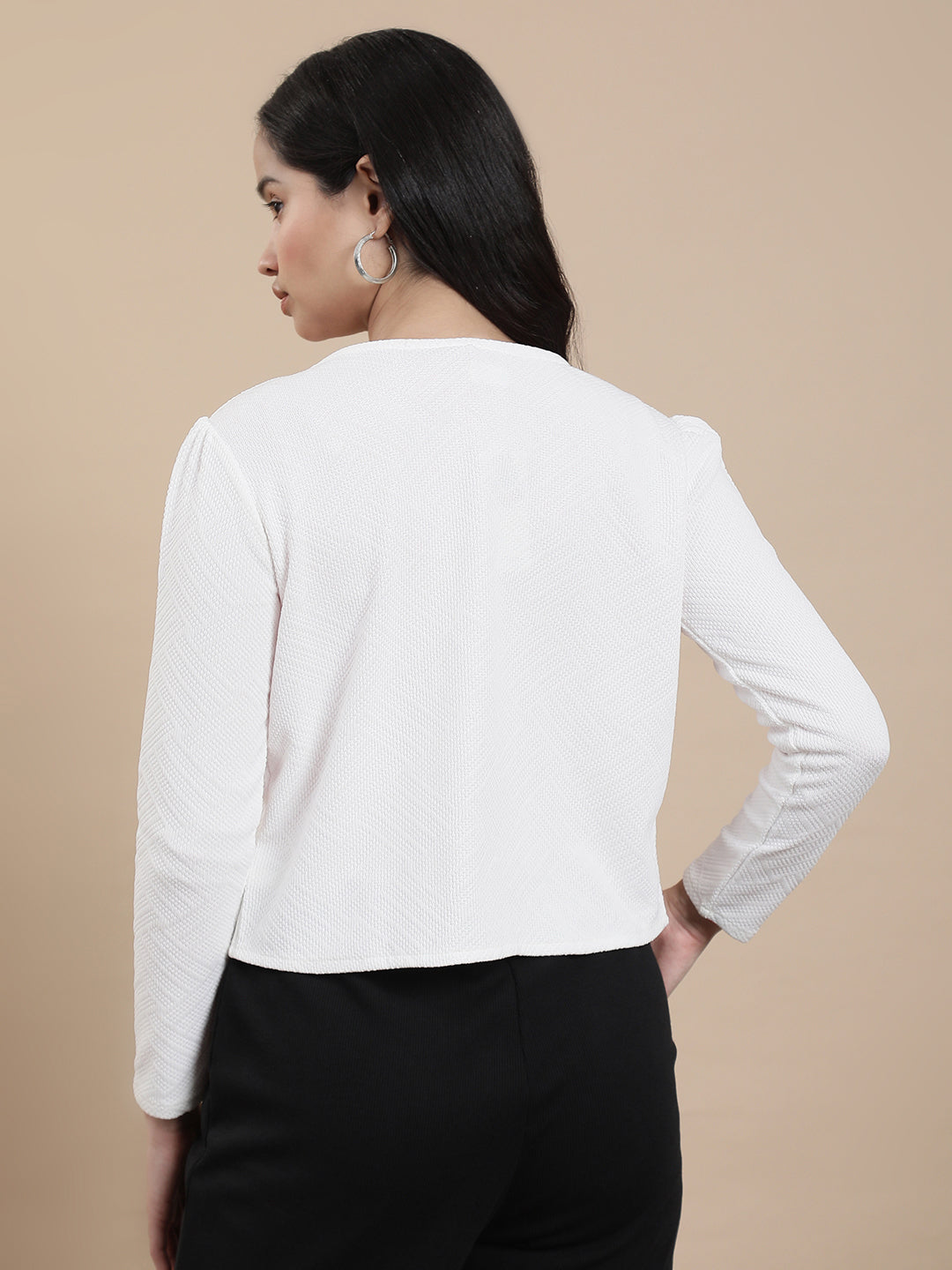 De Moza Women Casual Top White