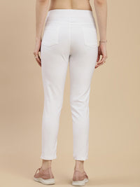 De Moza Women Casual Jegging White